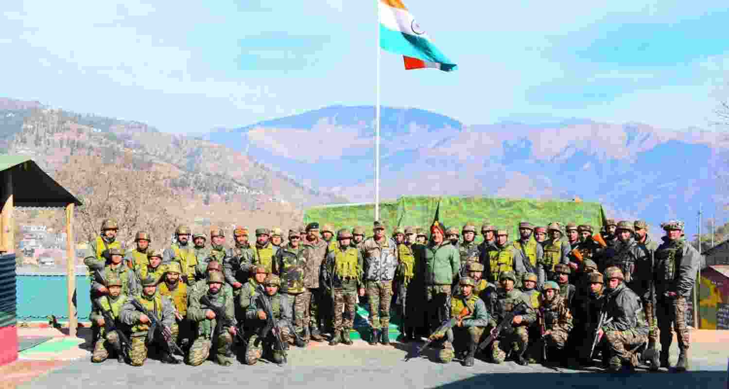 GOC of the Rising Star Corps reviewed the operational preparedness of troops deployment in Jammu. GOC of the Rising Star Corps reviewed the operational preparedness of troops deployment in Jammu.