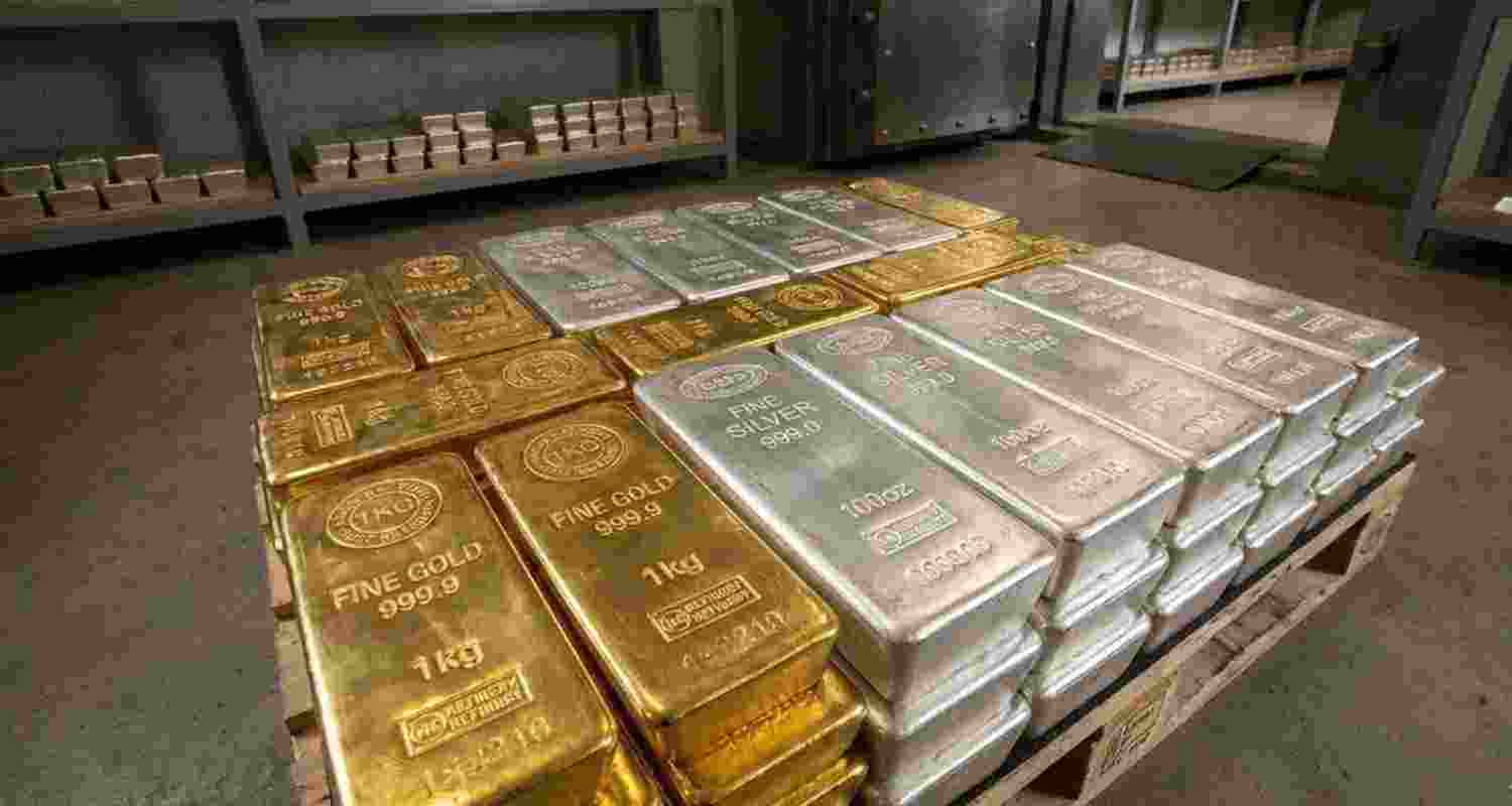 Gold and silver prices in India fall as a stronger US dollar and West Asia tensions weigh on demand, with jewellery purchases declining across markets. Gold and silver prices in India fall as a stronger US dollar and West Asia tensions weigh on demand, with jewellery purchases declining across markets.