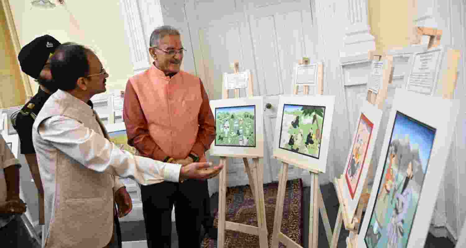Governor Kavinder Gupta . Governor Kavinder Gupta .