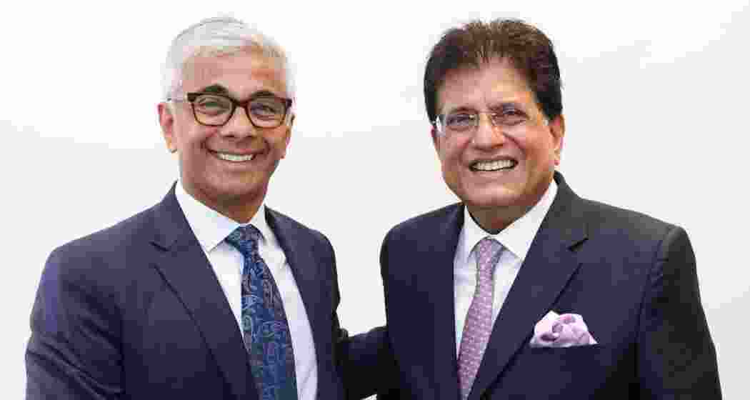 Union Commerce and Industry Minister Piyush Goyal meets Vivek Ramachandran, Head of Global Trade Solutions at HSBC, to discuss opportunities under the India-UK Comprehensive Economic and Trade Agreement (CETA). Union Commerce and Industry Minister Piyush Goyal meets Vivek Ramachandran, Head of Global Trade Solutions at HSBC, to discuss opportunities under the India-UK Comprehensive Economic and Trade Agreement (CETA).