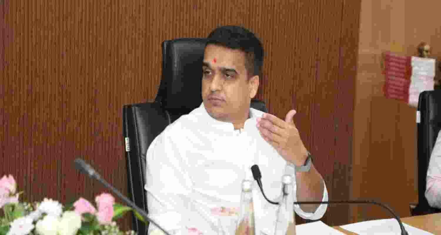 Gujarat Deputy Chief Minister Harsh Sanghavi - file image. Gujarat Deputy Chief Minister Harsh Sanghavi - file image.