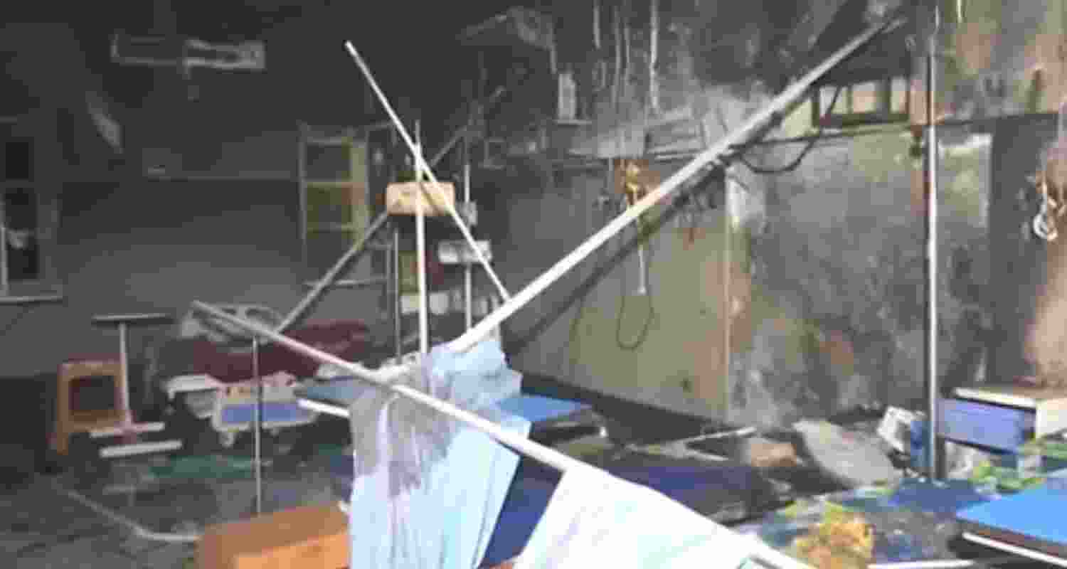 190 patients rescued as fire erupts at Gwalior hospital 190 patients rescued as fire erupts at Gwalior hospital