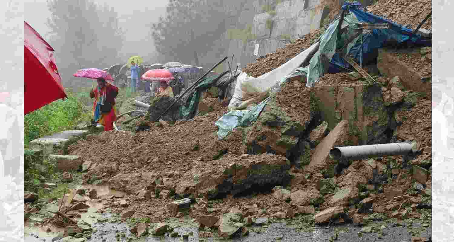 Heavy rains over the past few days have triggered cloudbursts, flash floods, and landslides in Himachal Pradesh, forcing the closure of 400 roads, including one national highway, officials said on Saturday. Heavy rains over the past few days have triggered cloudbursts, flash floods, and landslides in Himachal Pradesh, forcing the closure of 400 roads, including one national highway, officials said on Saturday.