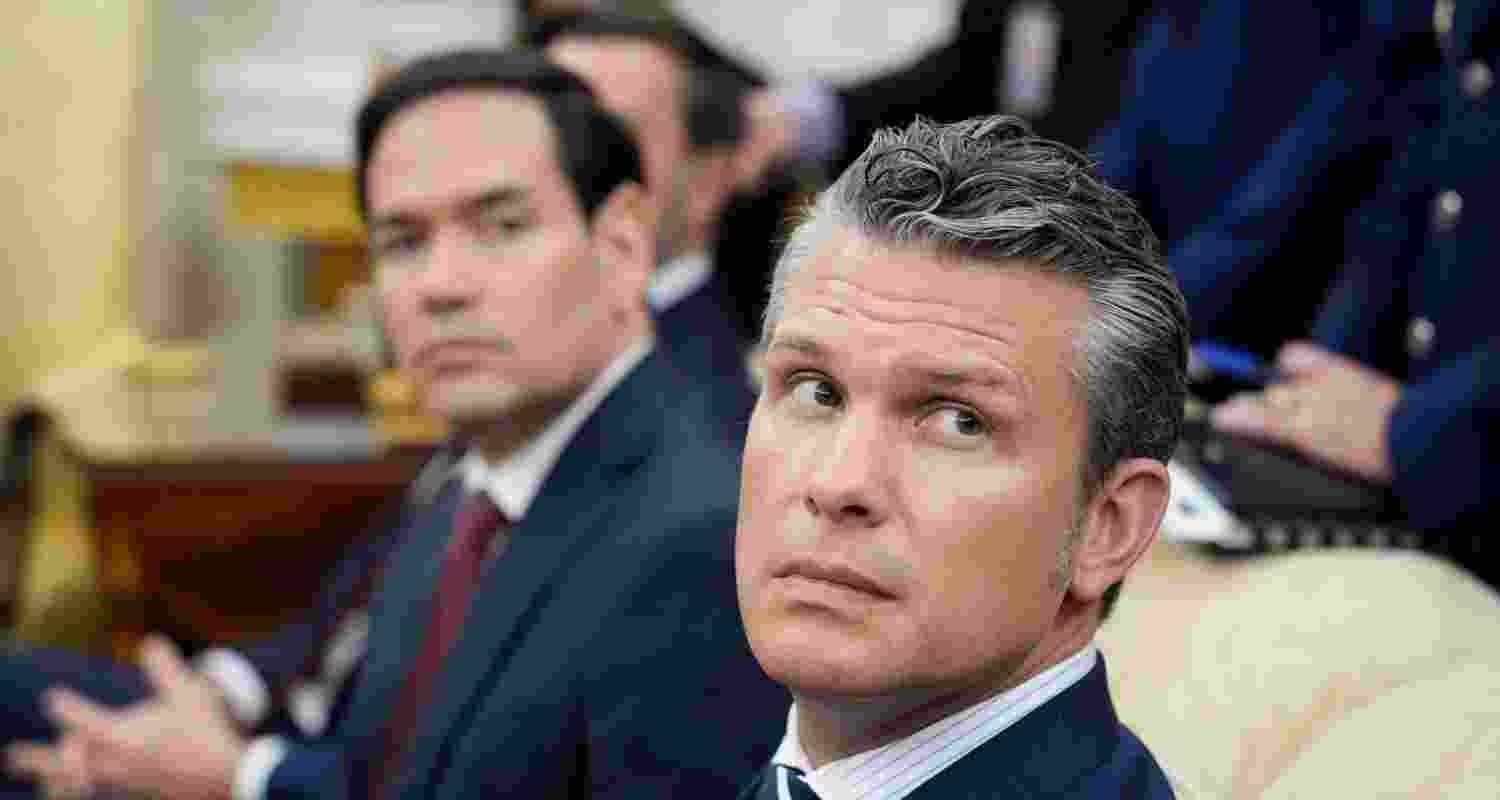 US Secretary of War Pete Hegseth. US Secretary of War Pete Hegseth.