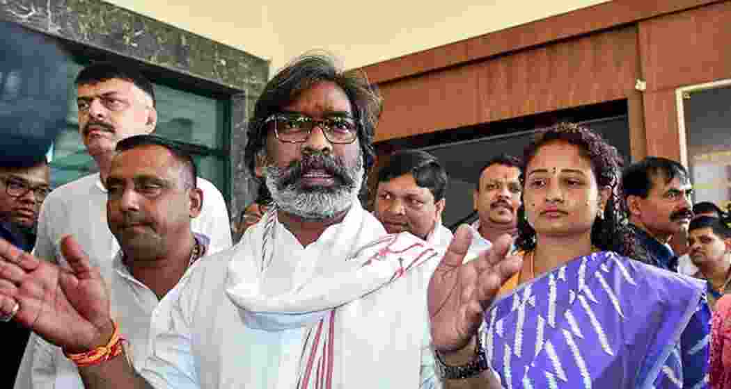 Jharkhand Chief Minister Hemant Soren. Jharkhand Chief Minister Hemant Soren.