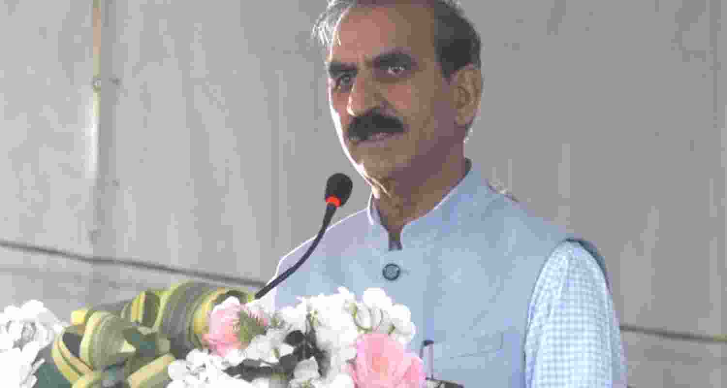 Himachal Pradesh Chief Minister Sukhvinder Singh Sukhu Himachal Pradesh Chief Minister Sukhvinder Singh Sukhu