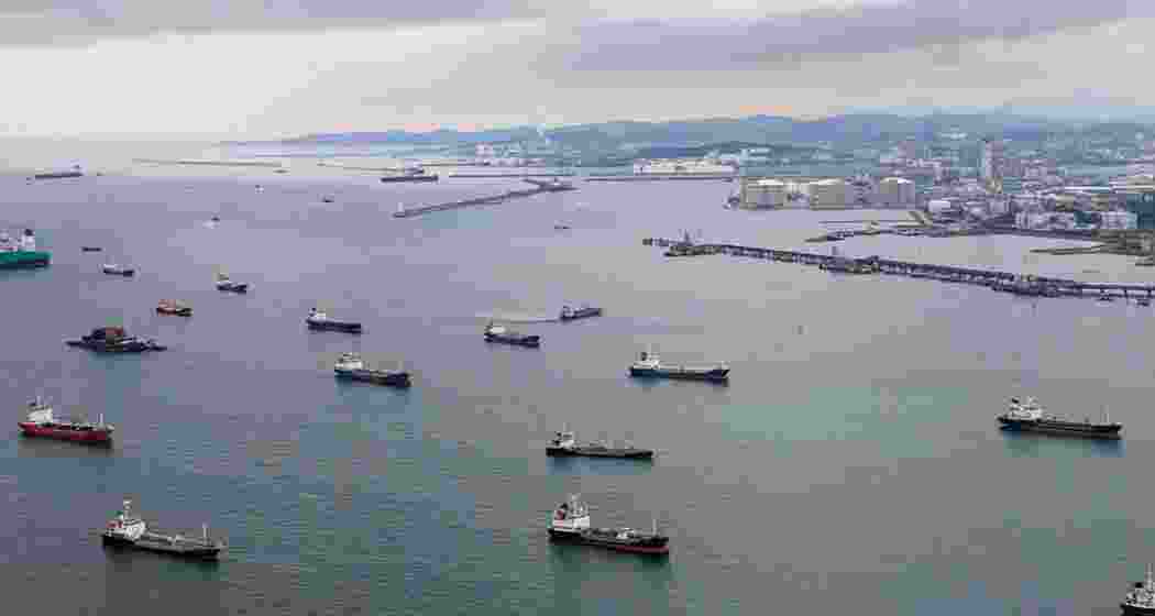 Commercial vessels transit the Strait of Hormuz as regional authorities work to restore confidence in maritime traffic despite continued security concerns following the recent US-Iran conflict. Commercial vessels transit the Strait of Hormuz as regional authorities work to restore confidence in maritime traffic despite continued security concerns following the recent US-Iran conflict.