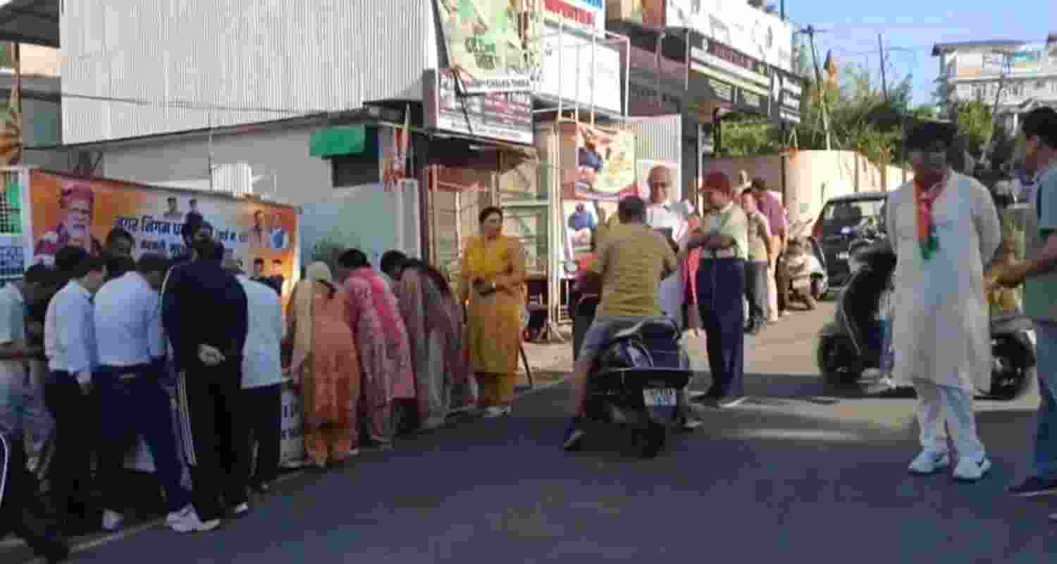Polling underway for 51 urban local bodies in Himachal Pradesh, including four municipal corporations, with brisk voter turnout reported. Polling underway for 51 urban local bodies in Himachal Pradesh, including four municipal corporations, with brisk voter turnout reported.