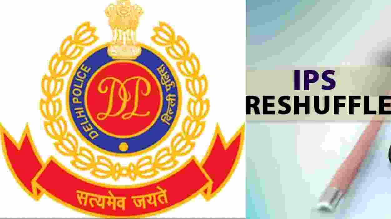 Major reshuffle in Delhi Police,top brass key positions changed Major reshuffle in Delhi Police,top brass key positions changed