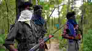 35 Naxalites, including key leaders, surrender in Chhattisgarh's Dantewada district 35 Naxalites, including key leaders, surrender in Chhattisgarh's Dantewada district