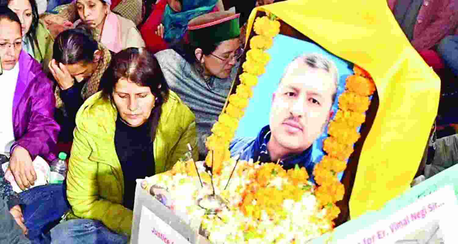 Vimal Negi, the former HPPCL Chief Engineer, whose death is being probed by the CBI. Vimal Negi, the former HPPCL Chief Engineer, whose death is being probed by the CBI.