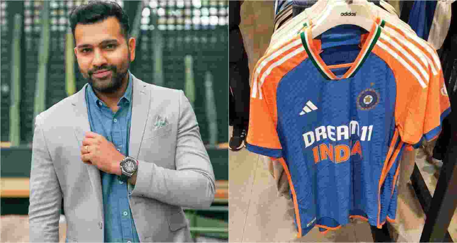 India's T20 World Cup 2024 jersey 'leaked'. India's T20 World Cup 2024 jersey 'leaked'.
