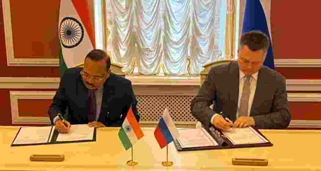 Chief Justice of India Surya Kant and Russian Supreme Court Chief Justice Igor Krasnov sign an MoU in Moscow to enhance judicial cooperation and institutional engagement. Chief Justice of India Surya Kant and Russian Supreme Court Chief Justice Igor Krasnov sign an MoU in Moscow to enhance judicial cooperation and institutional engagement.