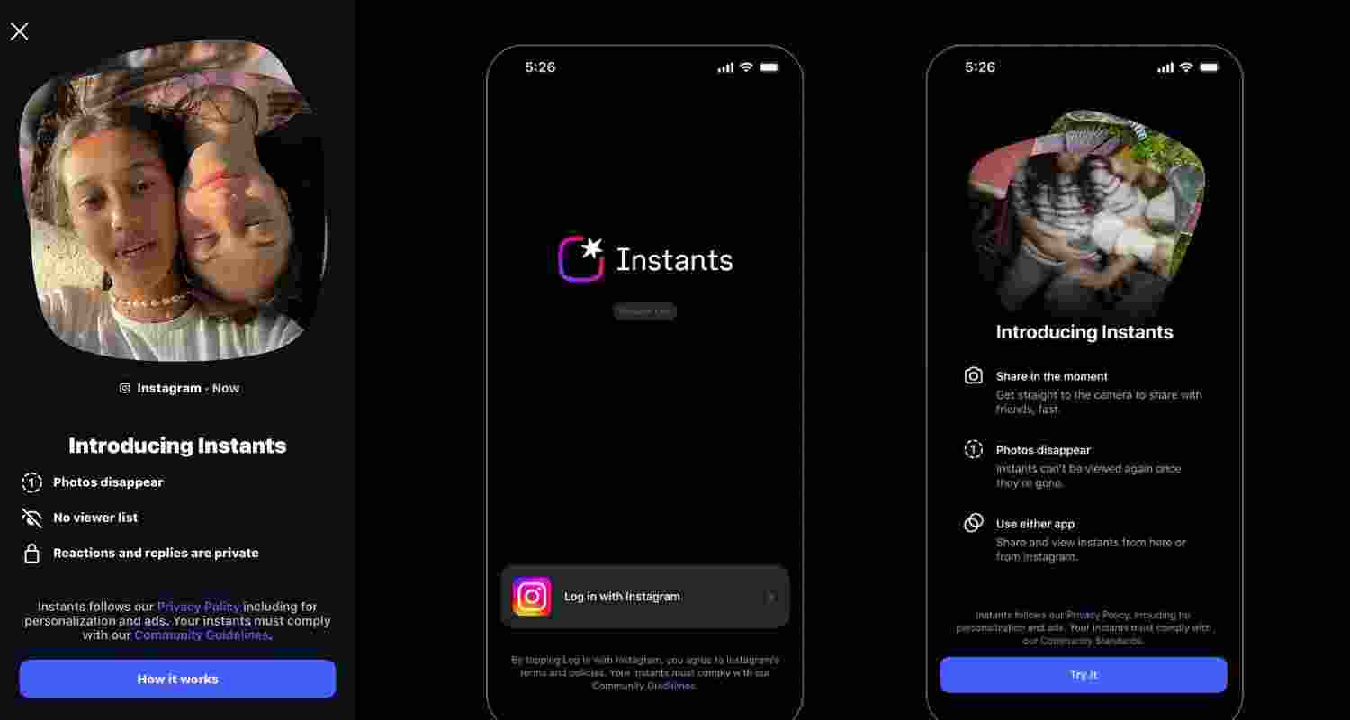 'Instants', a feature that has sparked mixed reactions among users. 'Instants', a feature that has sparked mixed reactions among users.