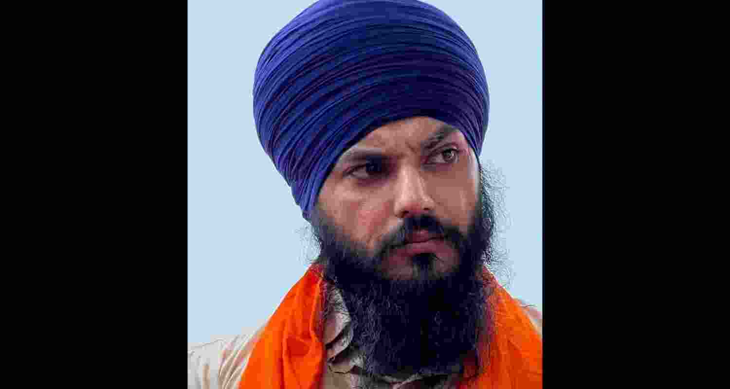 Jailed Khadoor Sahib MP Amritpal Singh Jailed Khadoor Sahib MP Amritpal Singh