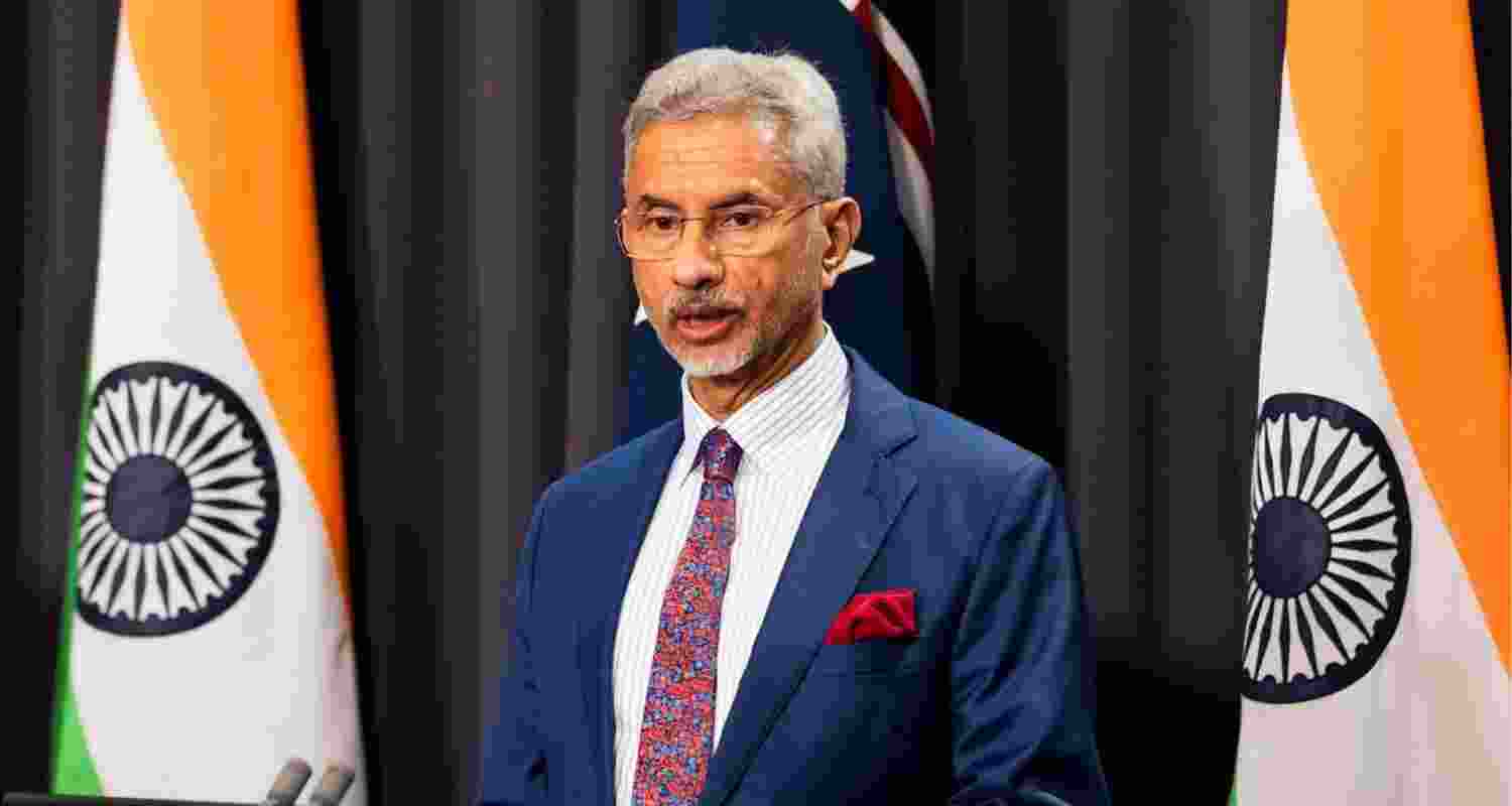 External Affairs Minister S Jaishankar in Canberra, Australia. External Affairs Minister S Jaishankar in Canberra, Australia.