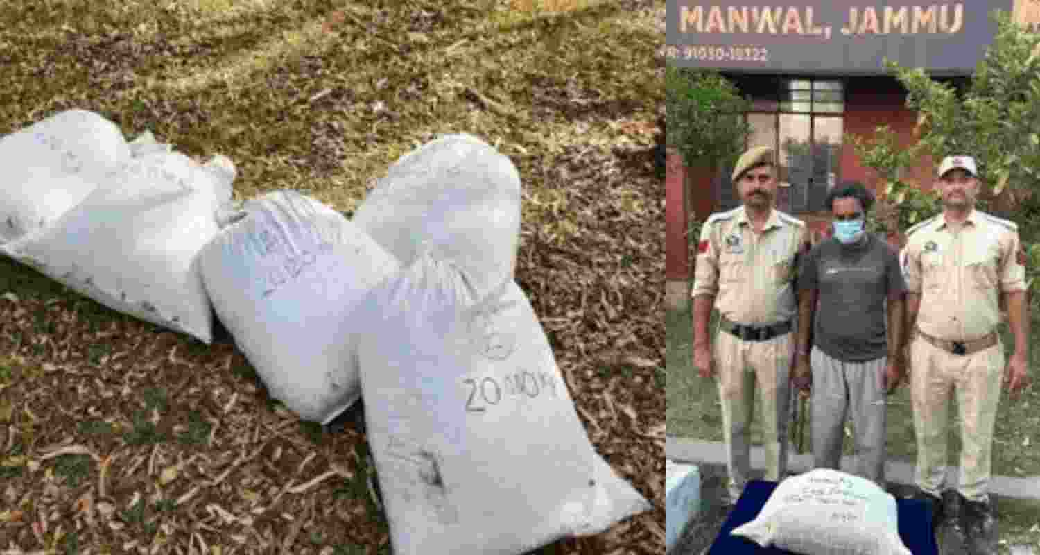 J&K Police seized 341 kg of narcotics and arrested 1,018 peddlers in 50 days under the Nasha Mukt JK Abhiyan crackdown. J&K Police seized 341 kg of narcotics and arrested 1,018 peddlers in 50 days under the Nasha Mukt JK Abhiyan crackdown.