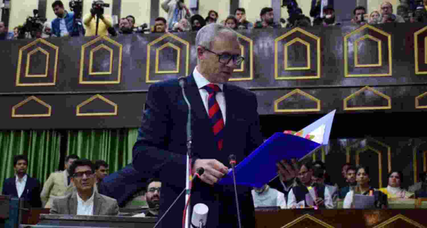 Chief Minister Omar Abdullah, who oversees the finance ministry, tabled the report in the J&K assembly on Thursday. Chief Minister Omar Abdullah, who oversees the finance ministry, tabled the report in the J&K assembly on Thursday.