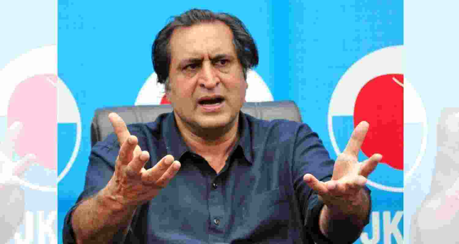 J&K People’s Conference chief and MLA Sajad Gani Lone. J&K People’s Conference chief and MLA Sajad Gani Lone.