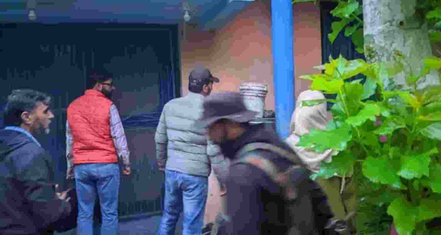J&K's Counter Intelligence Kashmir conducts raids at multiple locations across the Valley. J&K's Counter Intelligence Kashmir conducts raids at multiple locations across the Valley.