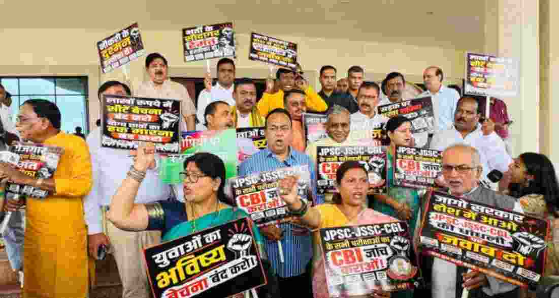 Jharkhand Assembly adjourned over students’ protest Jharkhand Assembly adjourned over students’ protest