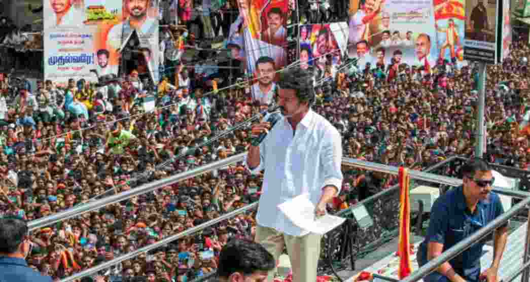 CBI summons Vijay in Karur stampede case CBI summons Vijay in Karur stampede case