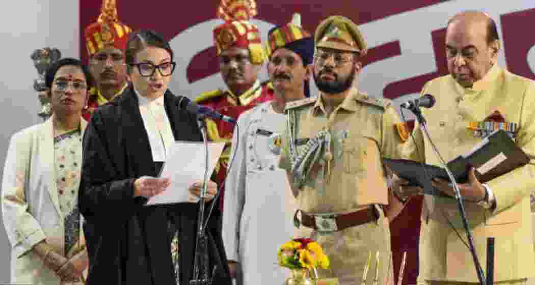 Justice Meenakshi Madan Rai takes oath as Chief Justice of the Patna High Court on Friday, becoming the first woman from Northeast India to lead a High Court. Justice Meenakshi Madan Rai takes oath as Chief Justice of the Patna High Court on Friday, becoming the first woman from Northeast India to lead a High Court.