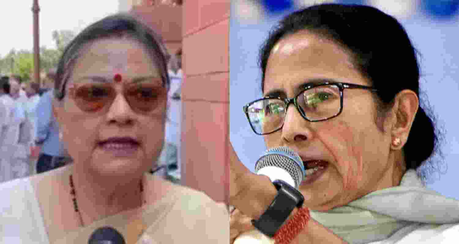 Lok Sabha MP Kakoli Ghosh Dastidar (left) and TMC supremo Mamata Banerjee. Lok Sabha MP Kakoli Ghosh Dastidar (left) and TMC supremo Mamata Banerjee.
