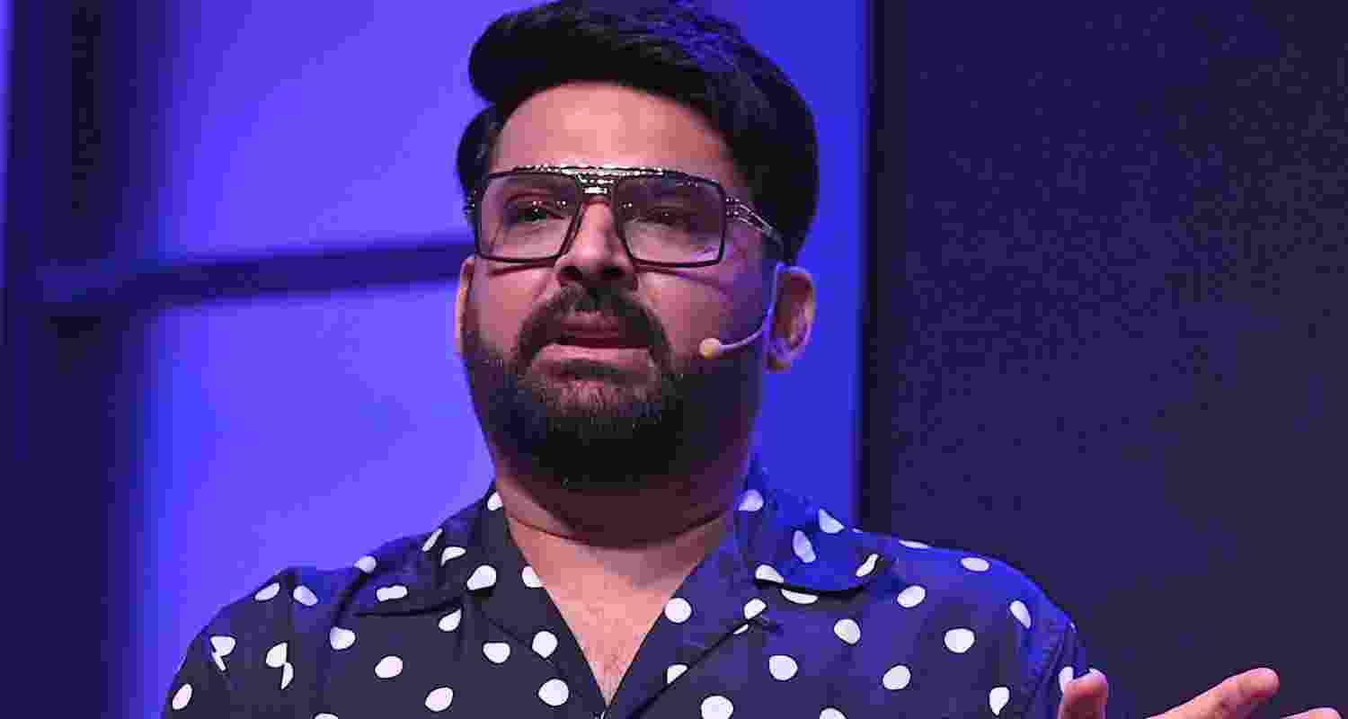 A file photo of comedian and television host Kapil Sharma. A file photo of comedian and television host Kapil Sharma.