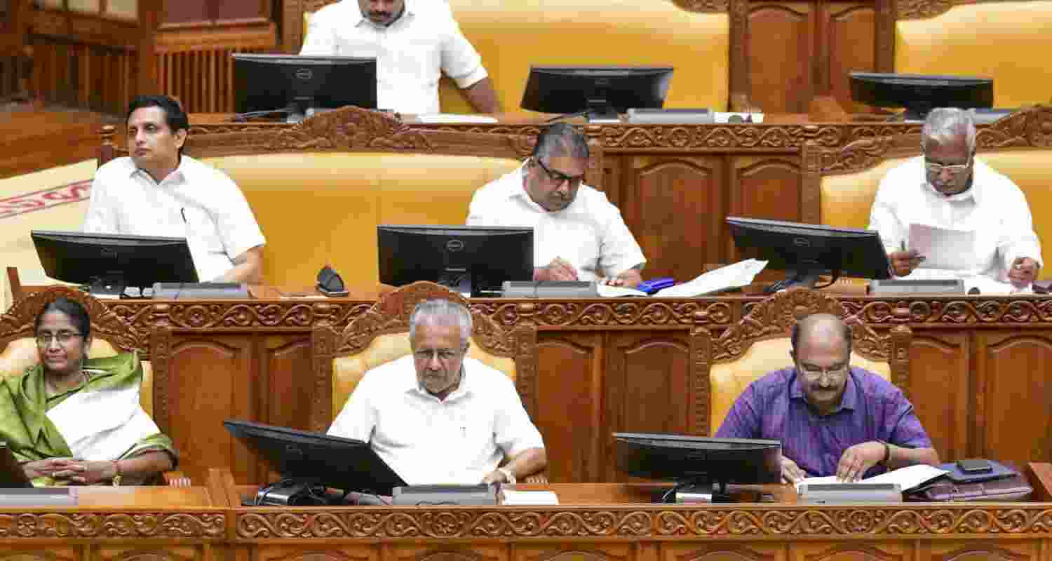 A heated exchange erupted in the Kerala Assembly as CPI(M) and Congress leaders clashed over past opposition to the Vizhinjam port project. A heated exchange erupted in the Kerala Assembly as CPI(M) and Congress leaders clashed over past opposition to the Vizhinjam port project.