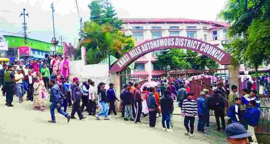The KHADC office in Shillong, Meghalaya. The tribal council has denied Blinkit a trading licence, citing concerns over the impact of quick-commerce operations on local retailers. The KHADC office in Shillong, Meghalaya. The tribal council has denied Blinkit a trading licence, citing concerns over the impact of quick-commerce operations on local retailers.
