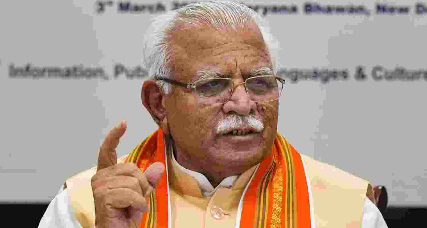 Kejriwal's Yamuna poisoning claim hurt AAP in Delhi: Khattar Kejriwal's Yamuna poisoning claim hurt AAP in Delhi: Khattar