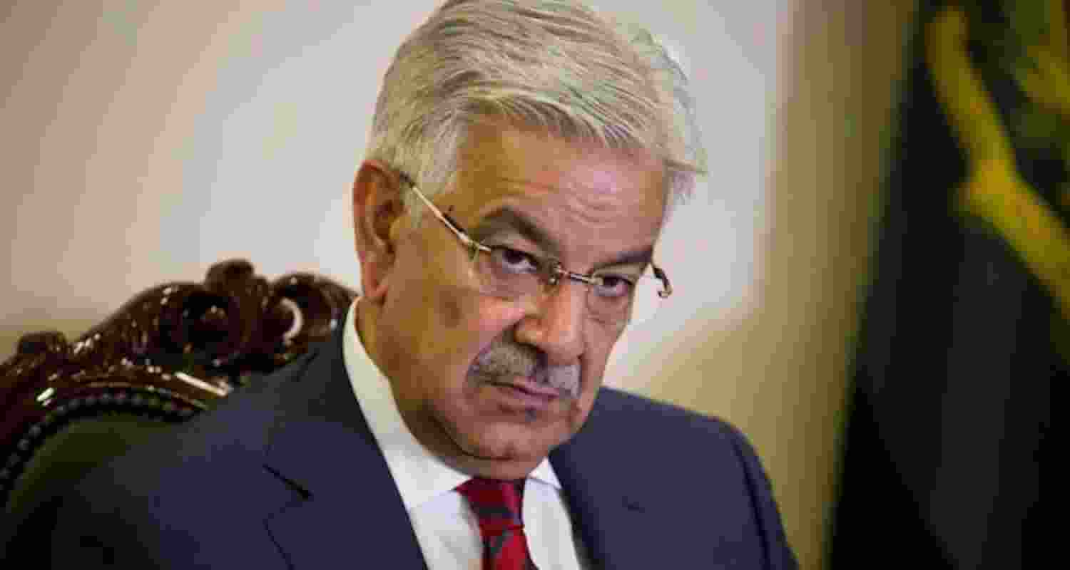 The Defence Minister of Pakistan, Khawaja Asif. The Defence Minister of Pakistan, Khawaja Asif.