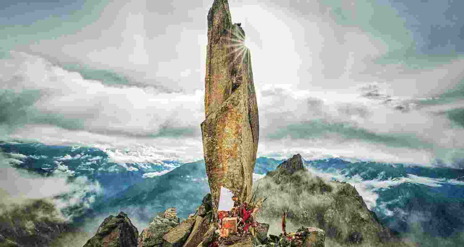 Kinnaur Kailash peak. Kinnaur Kailash peak.