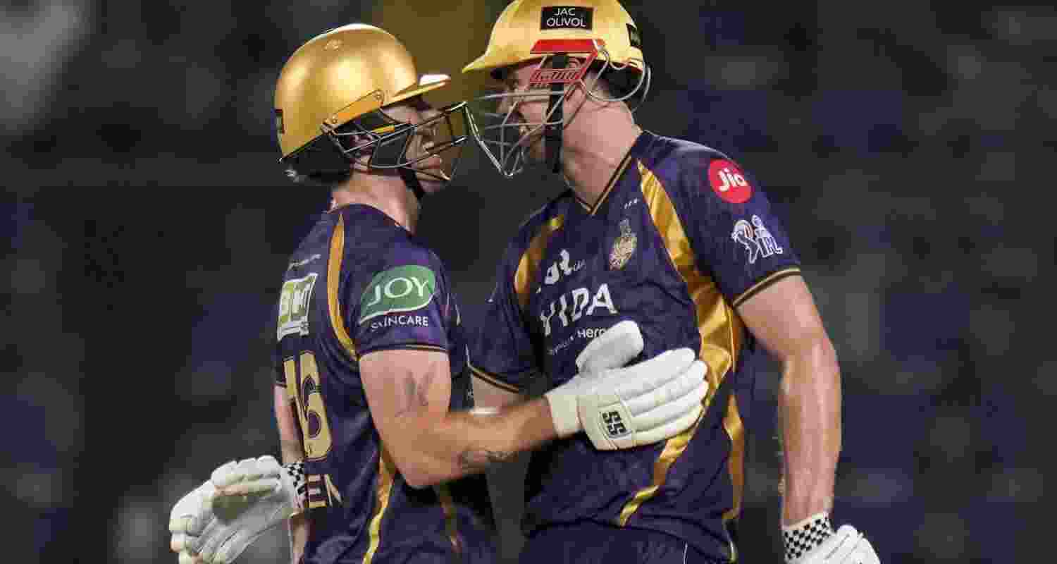 KKR thrashed Delhi Capitals by eight wickets as Allen smashed an unbeaten century to seal a dominant IPL win at Arun Jaitley Stadium. KKR thrashed Delhi Capitals by eight wickets as Allen smashed an unbeaten century to seal a dominant IPL win at Arun Jaitley Stadium.