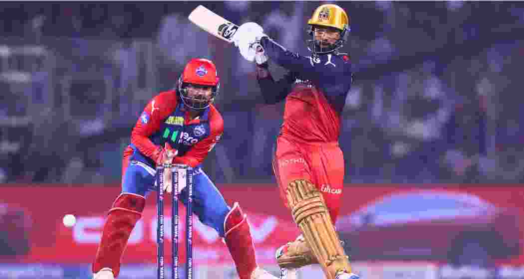 Krunal Pandya plays a match-winning knock of 73 not out, helping RCB chase down 163 runs to beat Delhi Capitals by six wickets and extend their unbeaten away run in IPL 2025, at Feroz Shah Kotla, on April 27, 2025. Krunal Pandya plays a match-winning knock of 73 not out, helping RCB chase down 163 runs to beat Delhi Capitals by six wickets and extend their unbeaten away run in IPL 2025, at Feroz Shah Kotla, on April 27, 2025.