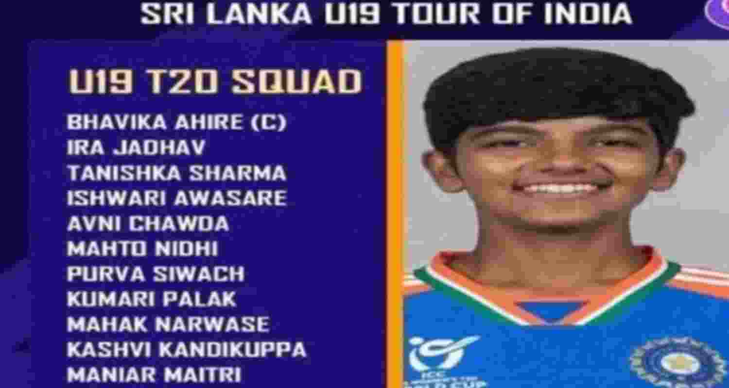 Jharkhand's Kumari Palak has been selected for India Women's U-19 ODI and T20 squads against Sri Lanka, creating history for Ranchi cricket. Jharkhand's Kumari Palak has been selected for India Women's U-19 ODI and T20 squads against Sri Lanka, creating history for Ranchi cricket.