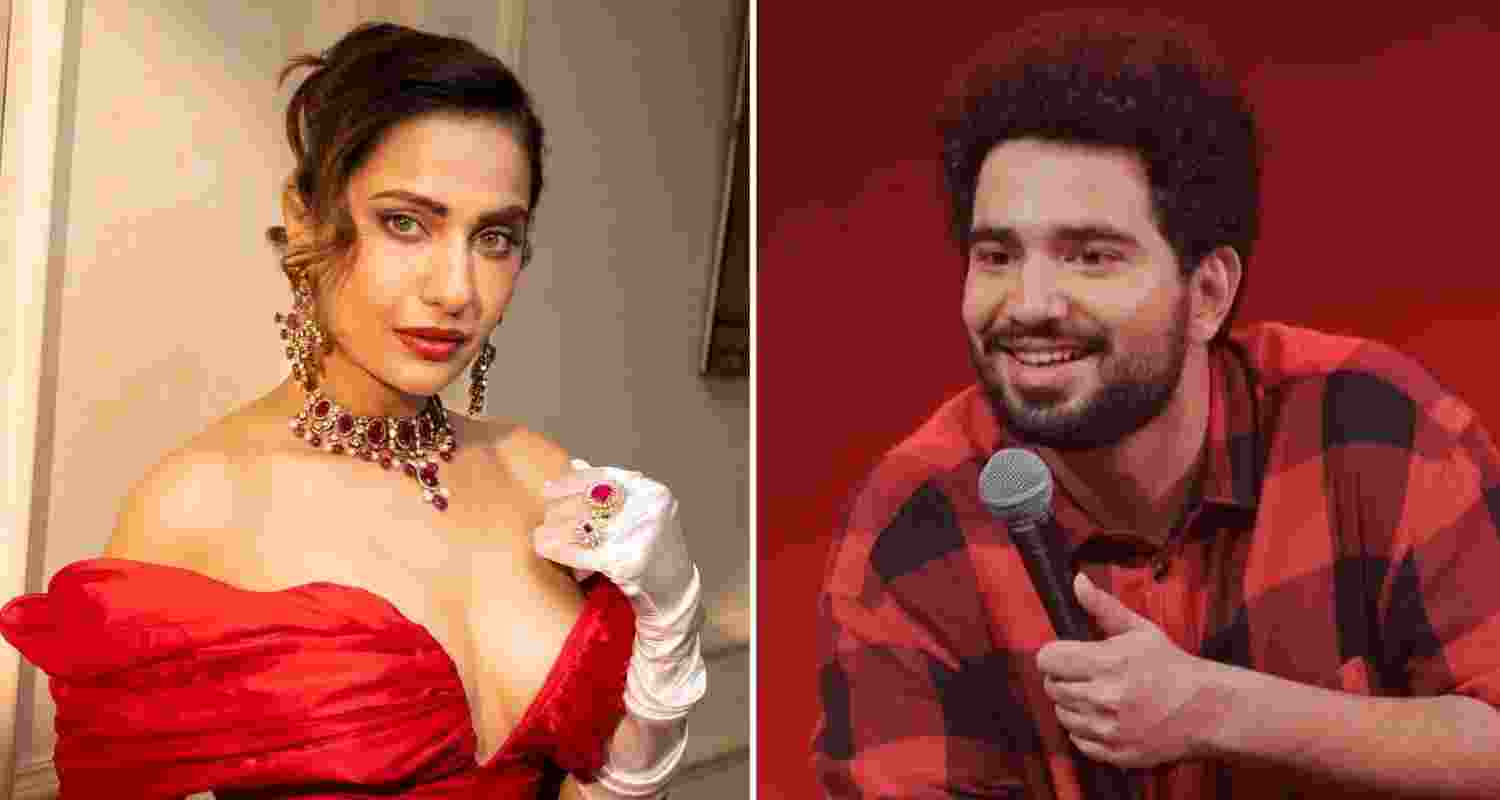 Kusha Kapila denies patch-up with Samay Raina, calls photo fake Kusha Kapila denies patch-up with Samay Raina, calls photo fake