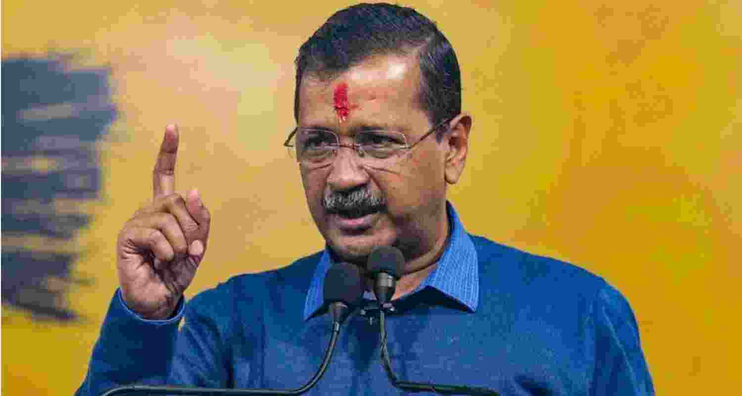 AAP supremo Arvind Kejriwal - file image. AAP supremo Arvind Kejriwal - file image.