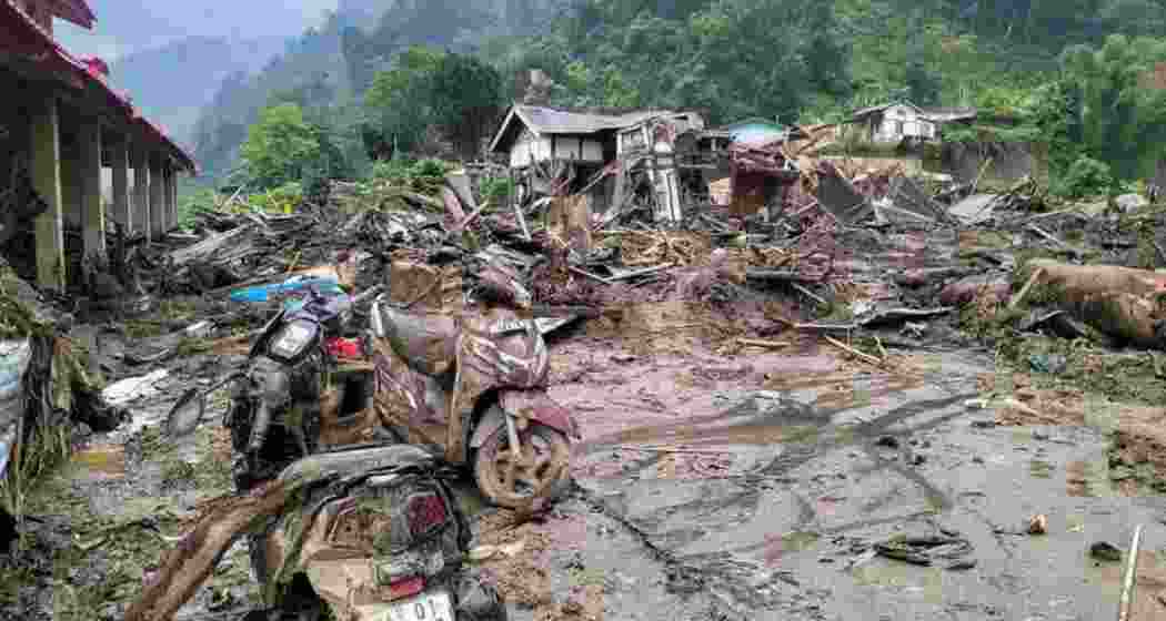 Floodwaters and landslides damaged bridges and roads in Arunachal Pradesh's Nari-Koyu area, leaving several villages isolated as rescue teams and officials assessed the destruction. Floodwaters and landslides damaged bridges and roads in Arunachal Pradesh's Nari-Koyu area, leaving several villages isolated as rescue teams and officials assessed the destruction.
