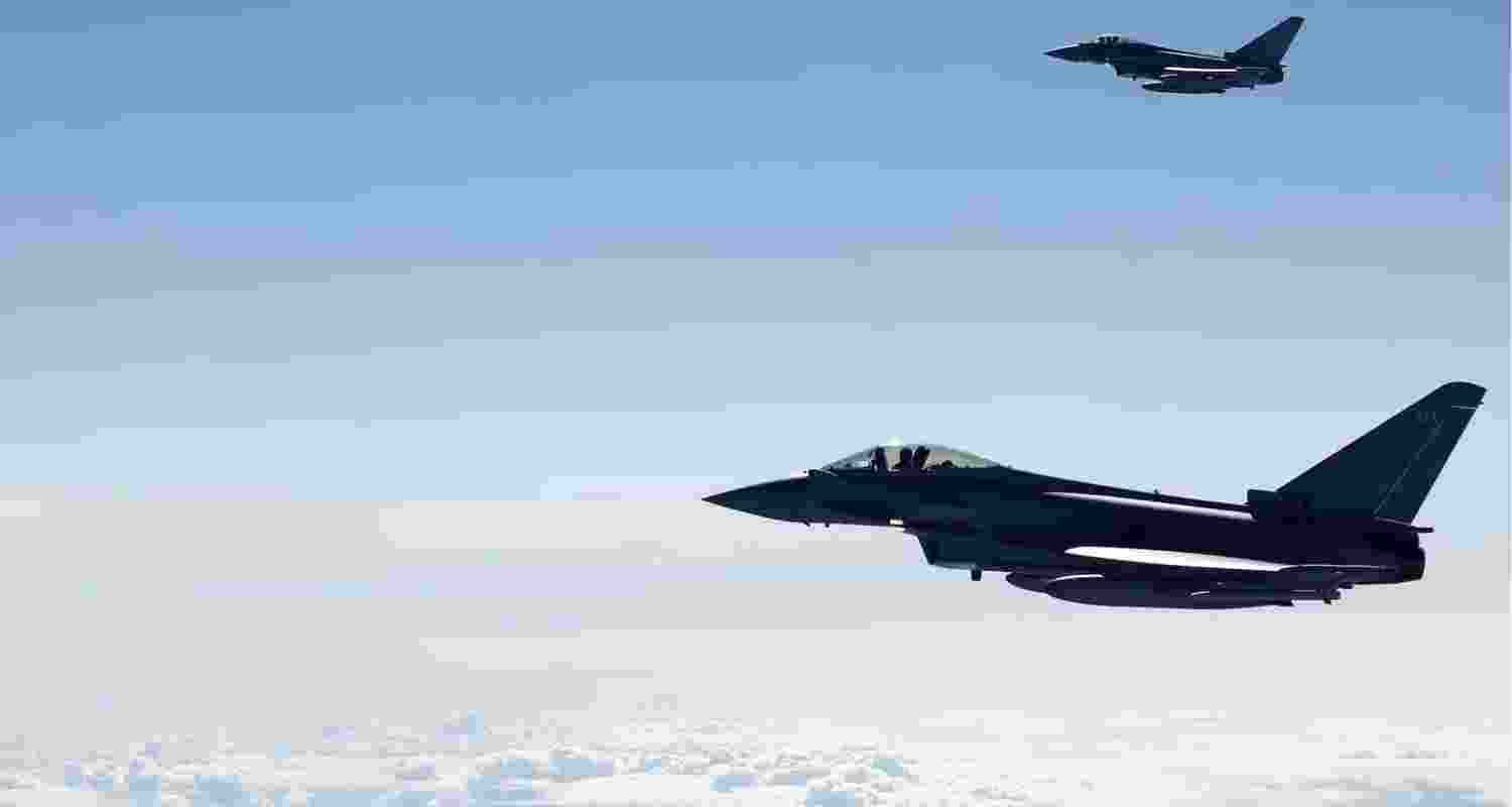 The military explained that the unmanned aerial vehicle crossed into the country "as a result of Russian electromagnetic warfare" and was brought down over the eastern Balvi region. The military explained that the unmanned aerial vehicle crossed into the country "as a result of Russian electromagnetic warfare" and was brought down over the eastern Balvi region.