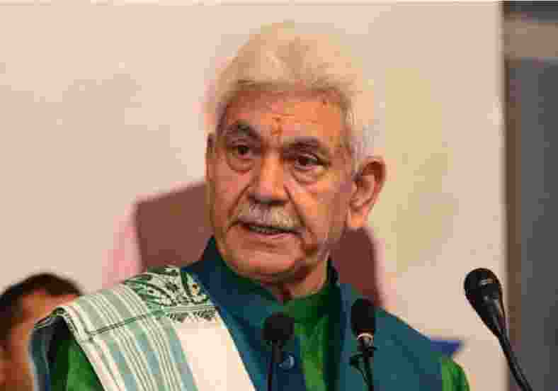 "Once again, the terrorist country of Pakistan is making efforts to disturb peace in the Jammu division. It wants to stop its progress," Manoj Sinha said at the Raj Bhawan in Jammu. "Once again, the terrorist country of Pakistan is making efforts to disturb peace in the Jammu division. It wants to stop its progress," Manoj Sinha said at the Raj Bhawan in Jammu.