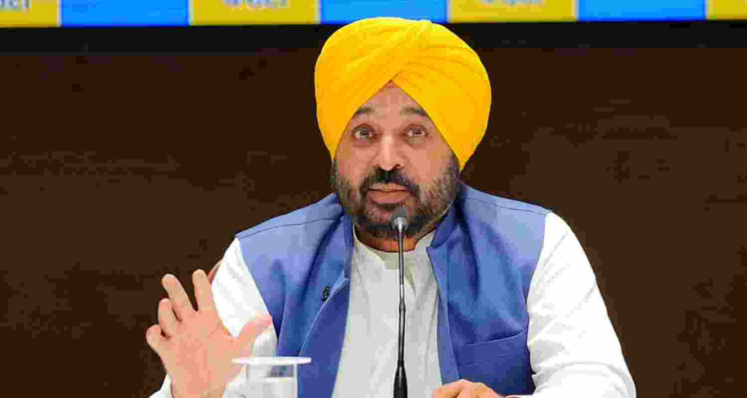 Punjab Chief Minister Bhagwant Mann - file image. Punjab Chief Minister Bhagwant Mann - file image.