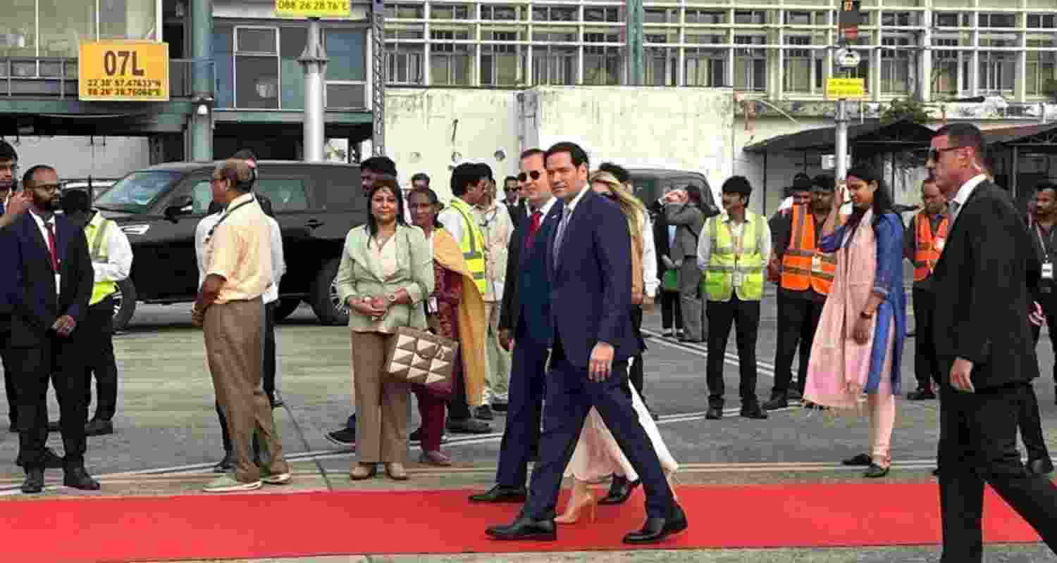 US Secretary Marco Rubio begins his India tour in Kolkata, focusing on trade, energy, defence and QUAD talks with Indian leaders. US Secretary Marco Rubio begins his India tour in Kolkata, focusing on trade, energy, defence and QUAD talks with Indian leaders.
