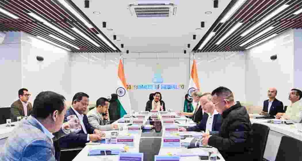 The Meghalaya cabinet. The Meghalaya cabinet.