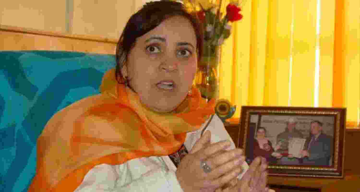 Minister for Health and Medical Education Sakina Itoo Minister for Health and Medical Education Sakina Itoo