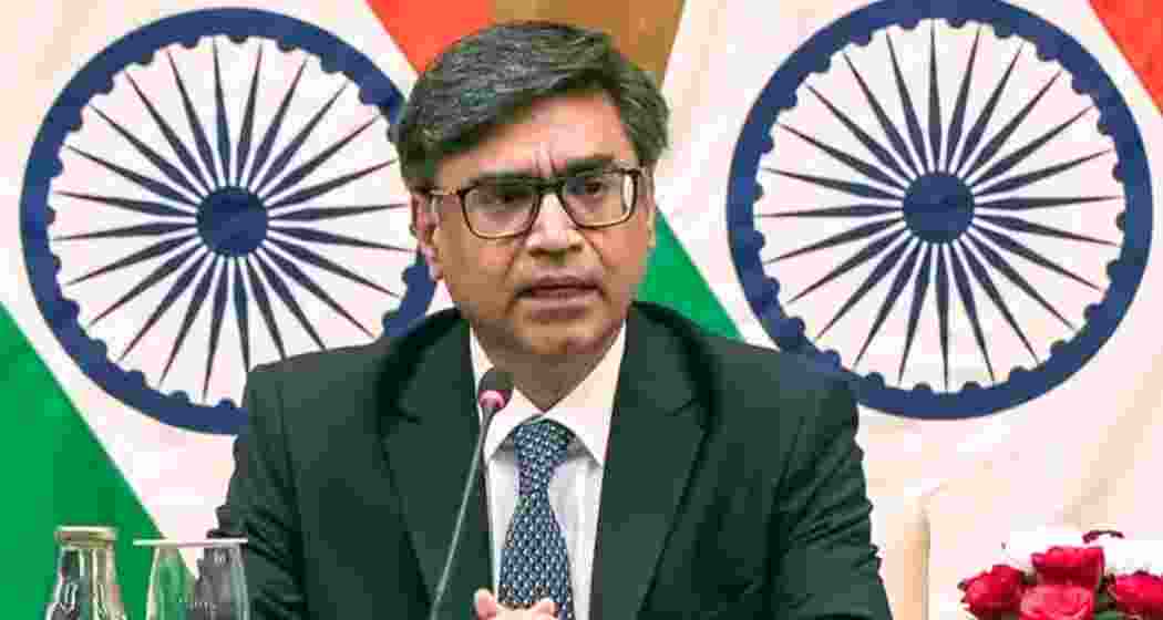 Foreign Secretary Vikram Misri. (File photo) Foreign Secretary Vikram Misri. (File photo)