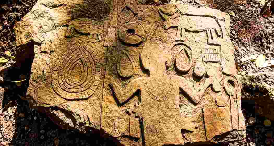 Archaeological excavations at Dungtlang village in Mizoram’s Champhai district uncovered artefacts linked to human settlements dating between 410 AD and 1830 AD. Archaeological excavations at Dungtlang village in Mizoram’s Champhai district uncovered artefacts linked to human settlements dating between 410 AD and 1830 AD.