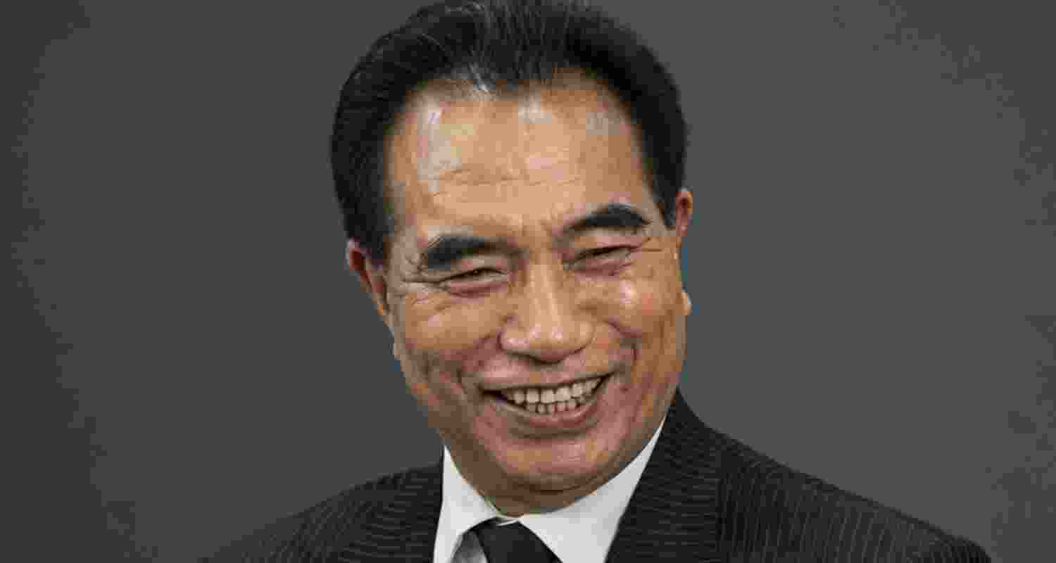 The Chief Minister of Mizoram, Lalduhoma. The Chief Minister of Mizoram, Lalduhoma.