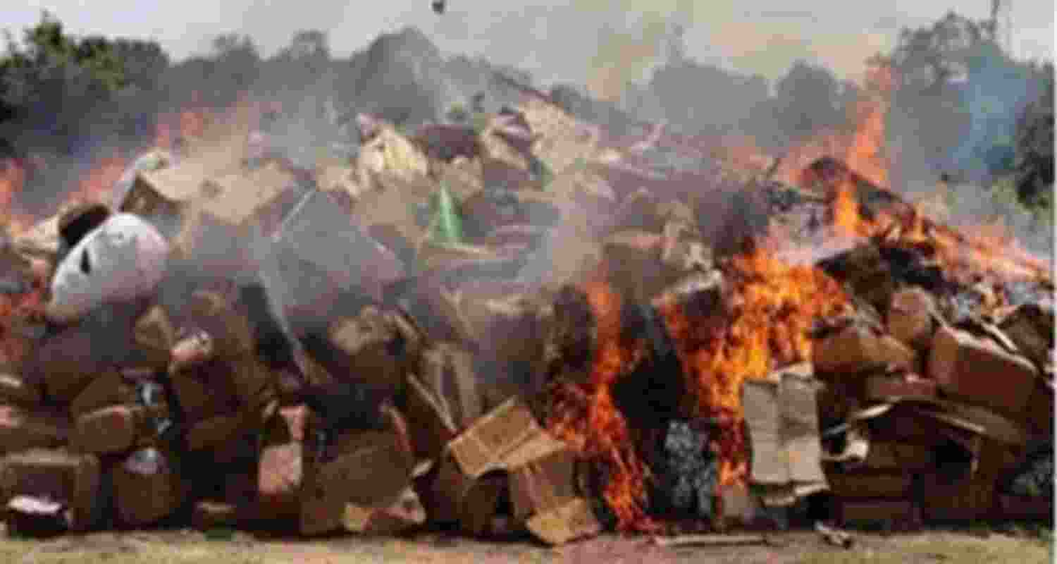 Mizoram destroys drugs worth ₹70 lakh, steps up crackdown Mizoram destroys drugs worth ₹70 lakh, steps up crackdown